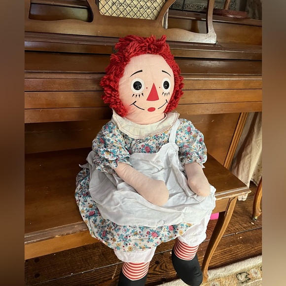 🎊 HP Rare Vintage 1960’s Knickerbocker Raggedy - Picture 3 of 7